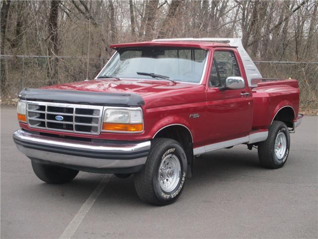 1992 Ford F-150 4WD 4X4 FLARE SIDE PICKUP TRUCK! WINTER READY!