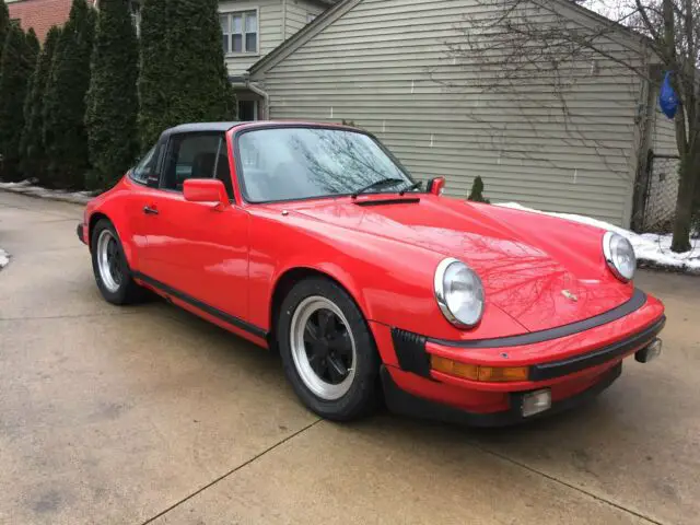 1982 Porsche 911 SC Targa