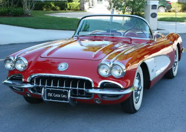 1960 Chevrolet Corvette TWO TOP ROADSTER - DUAL QUADS