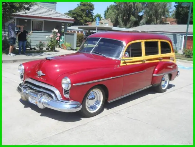 1950 Oldsmobile Rocket 88 4 Door Tin Woody