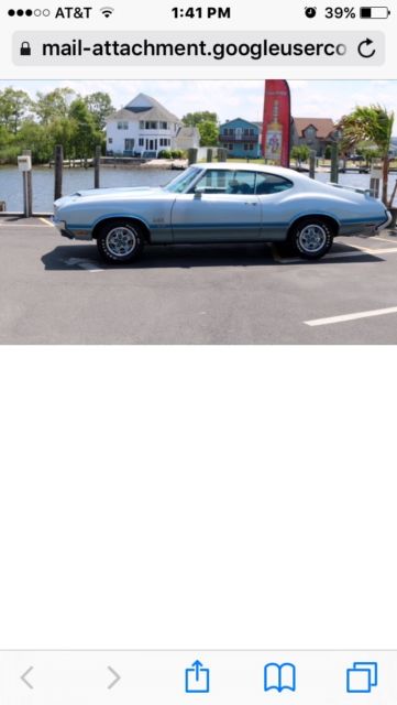 1971 Oldsmobile 442 455 Engine V8