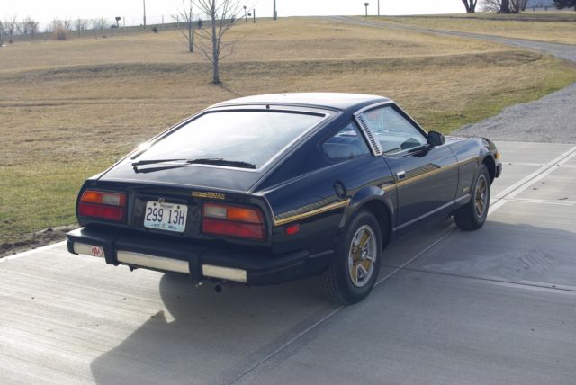 1981 Datsun Z-Series gold and chrome