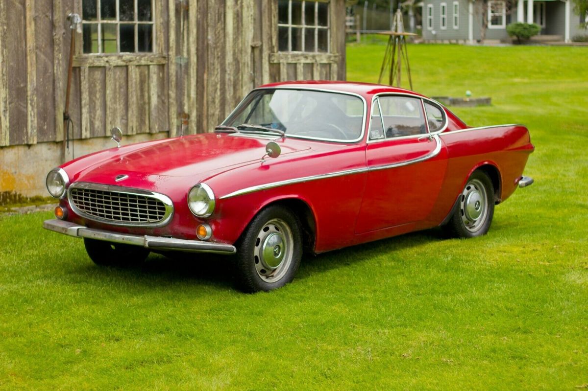 1966 Volvo p1800 1800 Stock Red - Documented One Owner - Runs & Drives - Great