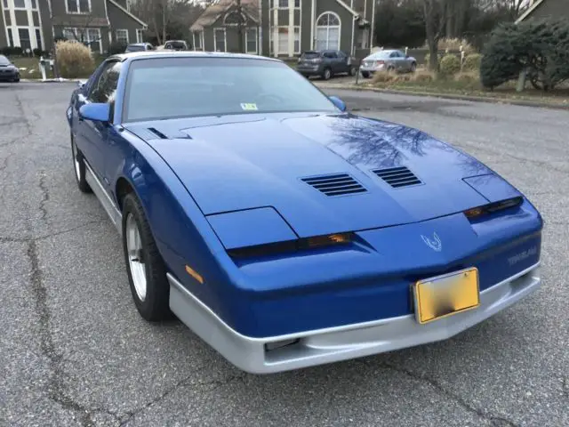 1989 Pontiac Trans Am ONE OWNER WS6 T TOPS LOW MILES GARAGED TPI