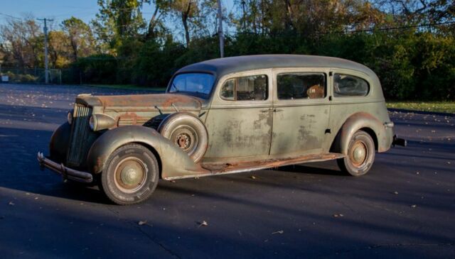 1937 Packard One-Twenty Hearse
