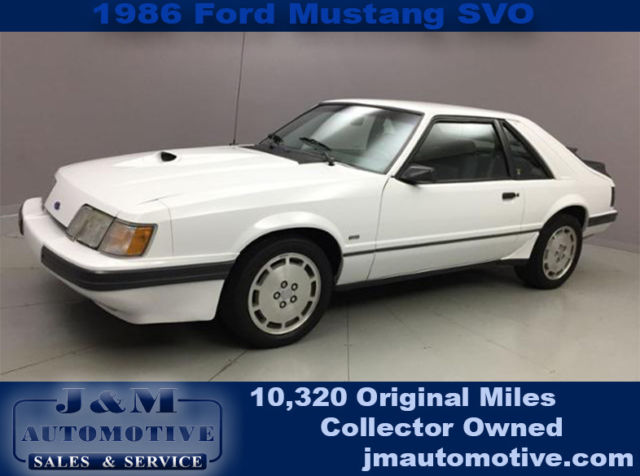 1986 Ford Mustang SVO