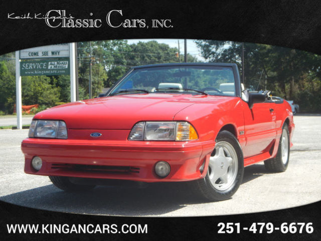 1993 Ford Mustang 2dr GT Convertible
