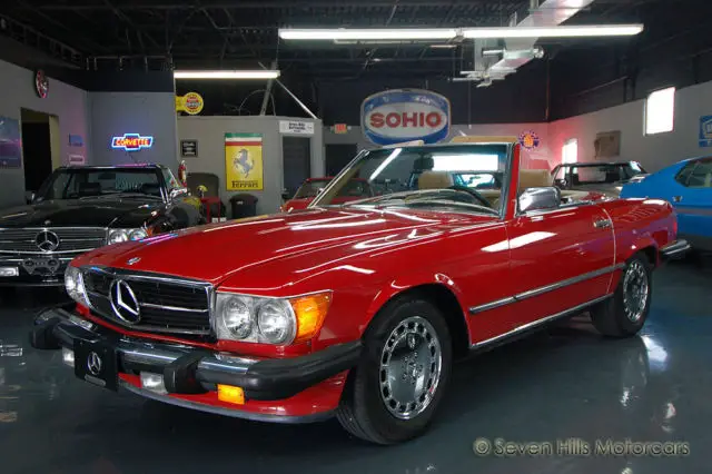 1987 Mercedes-Benz SL-Class 560SL #'s Match