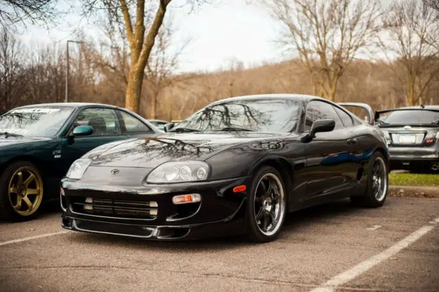 Orig Black 1994 Toyota Supra MK4 Twin Turbo Matching Vins Low Miles ...