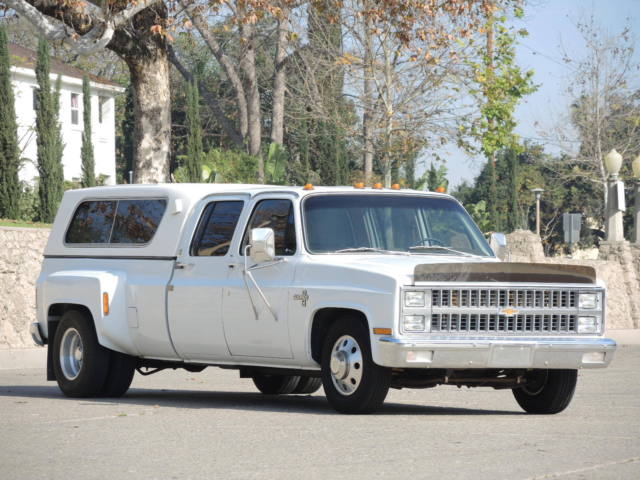 1982 Chevrolet Silverado 3500 Crew Cab Camper Special