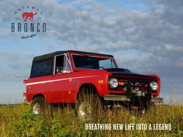 1973 Ford Bronco with Electronic Fuel Injection