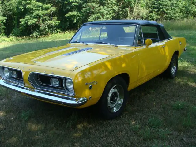 1968 Plymouth Barracuda Convertible