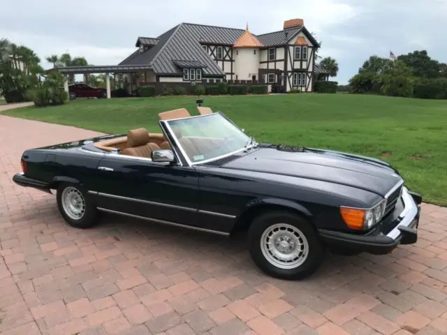 1984 Mercedes-Benz SL-Class leather seats