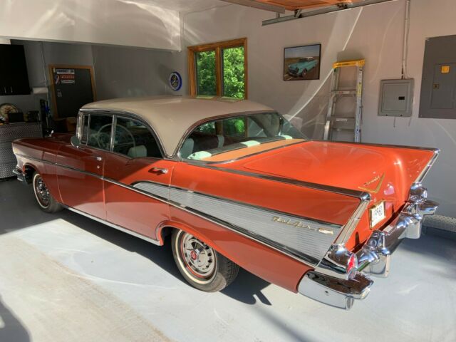 1957 Chevrolet Bel Air/150/210 4 door sport sedan