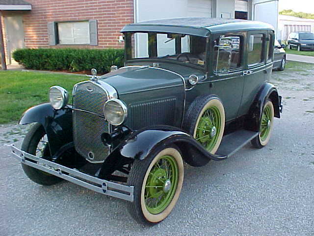 1931 Ford Model A Four Door Sedan