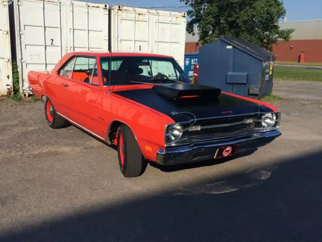 1969 Dodge Dart orange/black