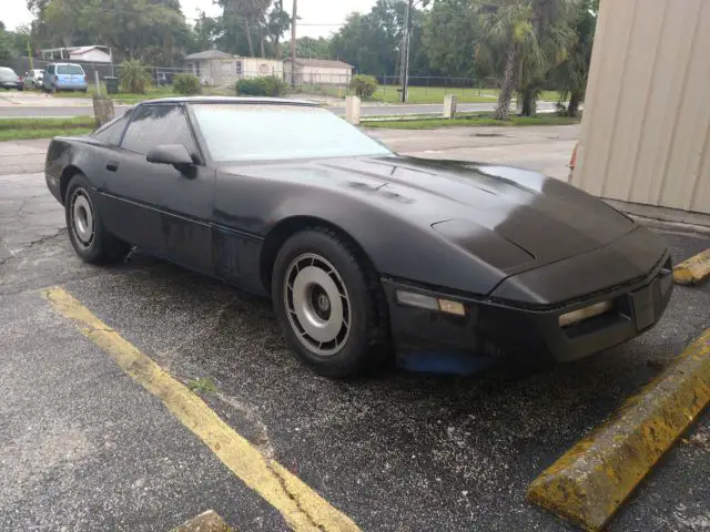 1985 Chevrolet Corvette 113k Miles Primer Black Drives Great Cold A/C