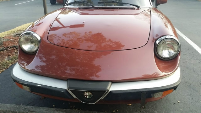 1990 Alfa Romeo Spider Veloce Convertible 2-Door