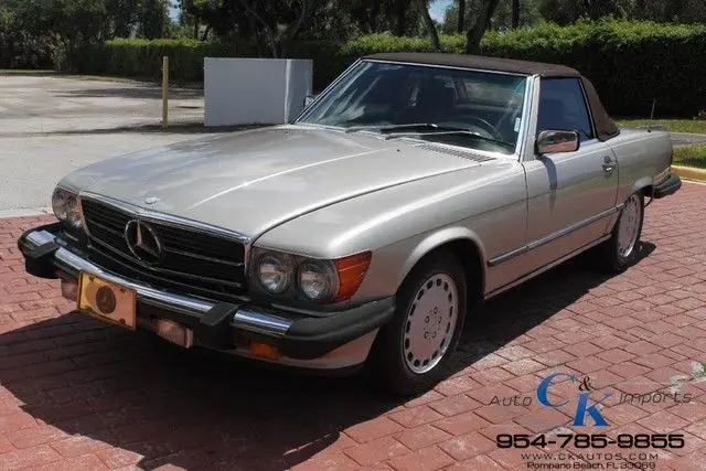 1988 Mercedes-Benz SL-Class 560SL BOTH TOPS ALL ORIGINAL VEHICLE CLEAN CARFAX