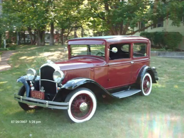 1931 Plymouth PA BLACK FENDERS