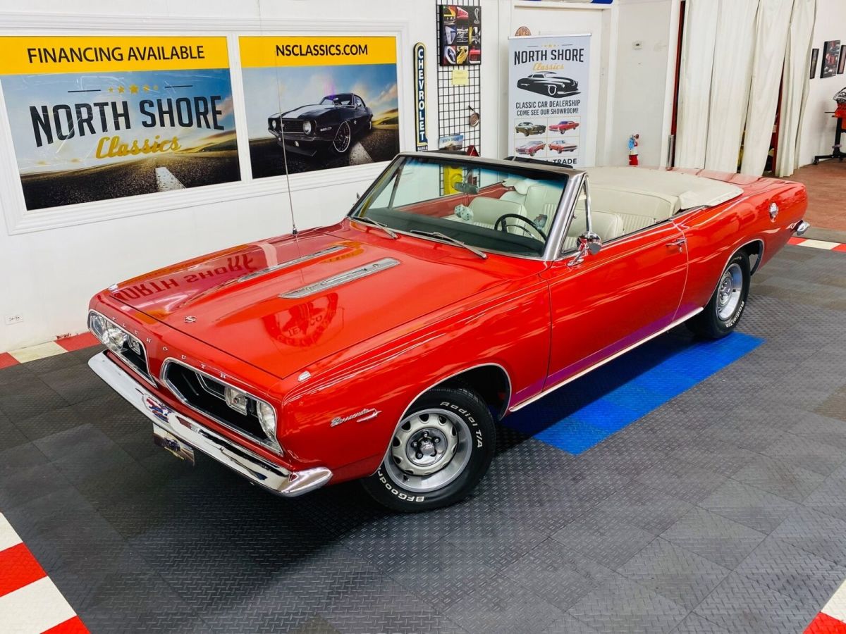 1967 Plymouth Barracuda -CONVERTIBLE - 340 V8 ENGINE - VERY CLEAN - NICE P