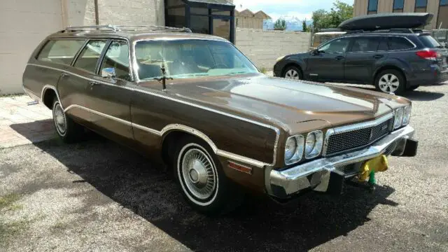 1973 Plymouth Fury Sport suburban wagon