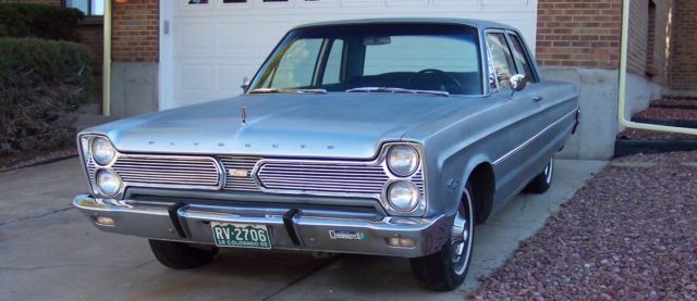 1966 Plymouth Fury 2-door sedan