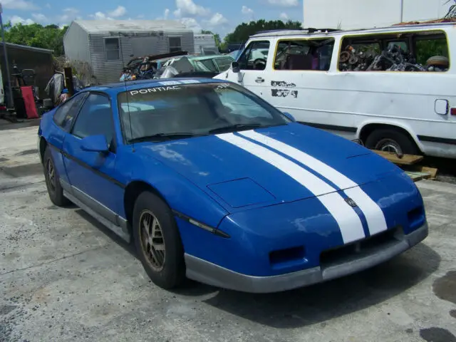 1987 Pontiac Fiero gt