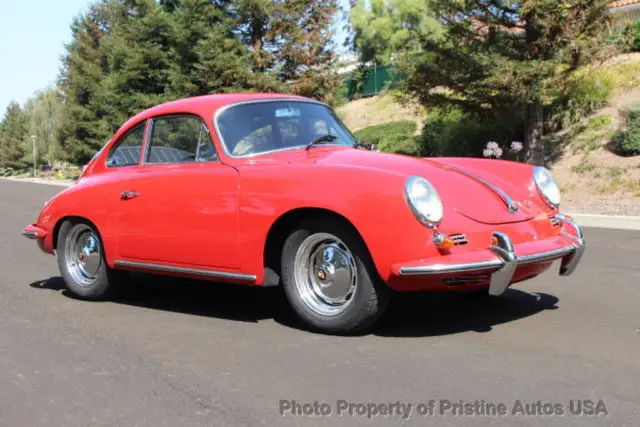 1963 Porsche 356 Porsche 356B S Coupe 1600, CA car from new,