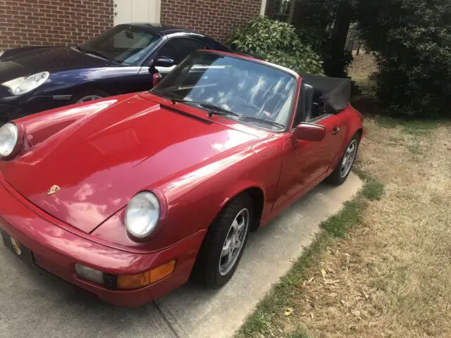 1991 Porsche 911 Red