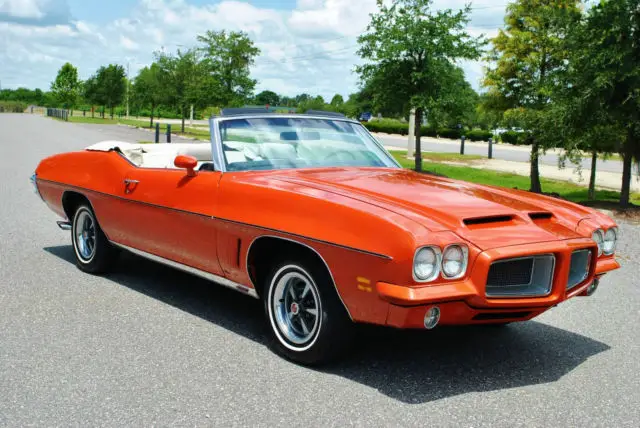 1972 Pontiac Le Mans 400 Convertible Survivor! Low Miles! Loaded!