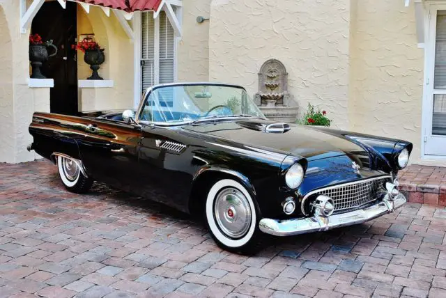 1955 Ford Thunderbird Convertible Hard & Soft Top Power Steering, Brakes