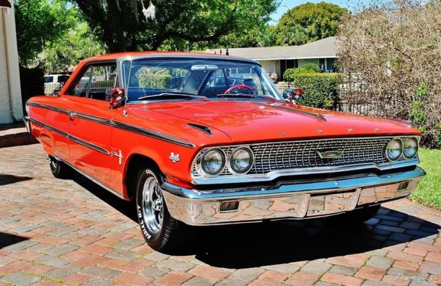 1963 Ford Galaxie 500 Fastback Z Code 390 V8 Absolutely Gorgeous!