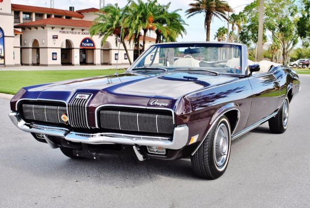 1970 Mercury Cougar XR-7 Convertible AACA Senior National First Prize