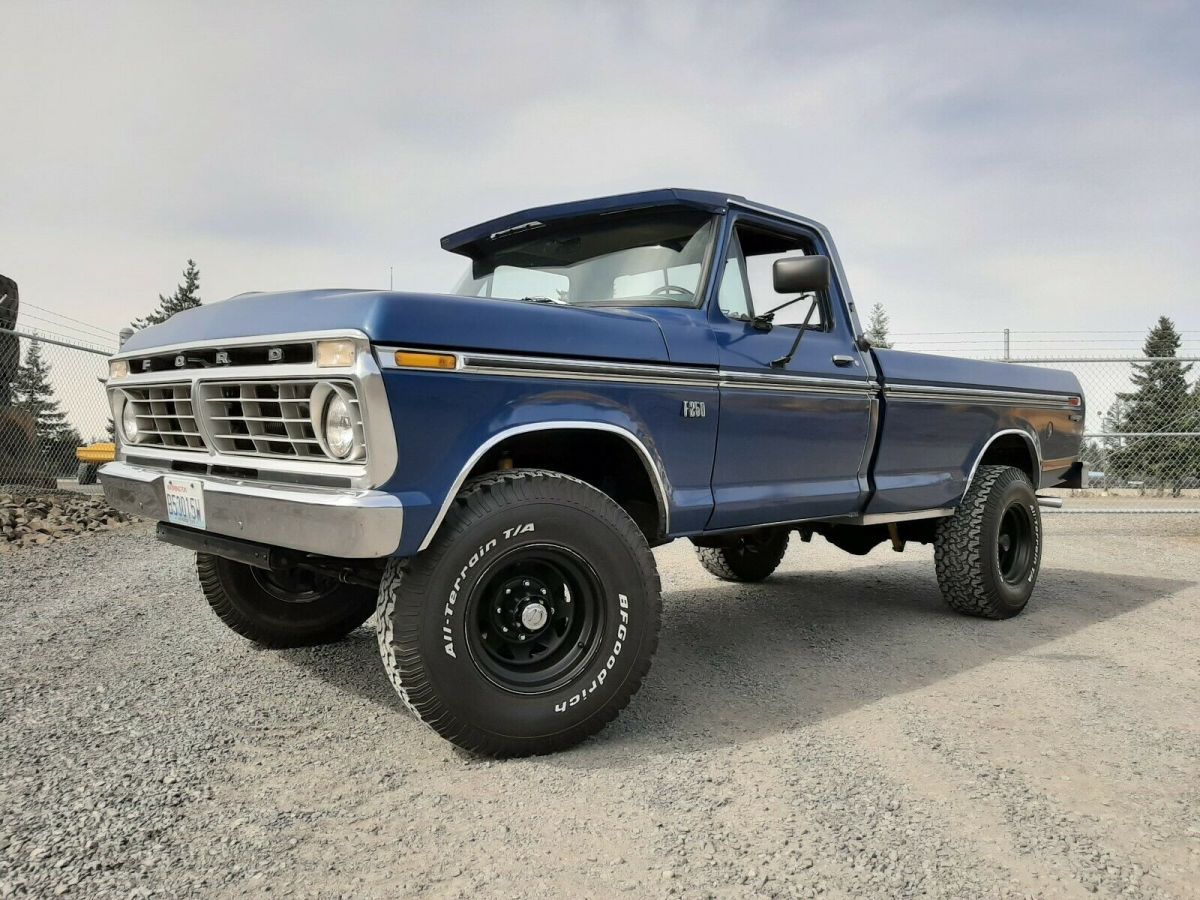 1975 Ford F-250 HIGHBOY 4X4 ~ NO RESERVE! ~ 2 OWNER TIME CAPSULE