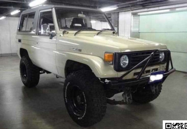 1991 Toyota Land Cruiser Topless