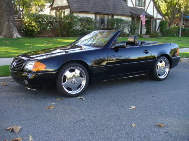 1991 Mercedes-Benz SL-Class BLACK