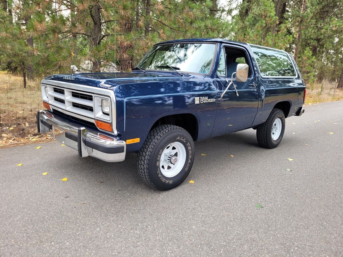1984 Dodge Ramcharger Ramcharger low miles 88389