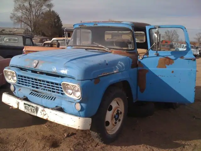 Rare 1958 Ford F 500 Shortbed Dually Hot Rat Rod 55 57 Chevy Mopar Sbc