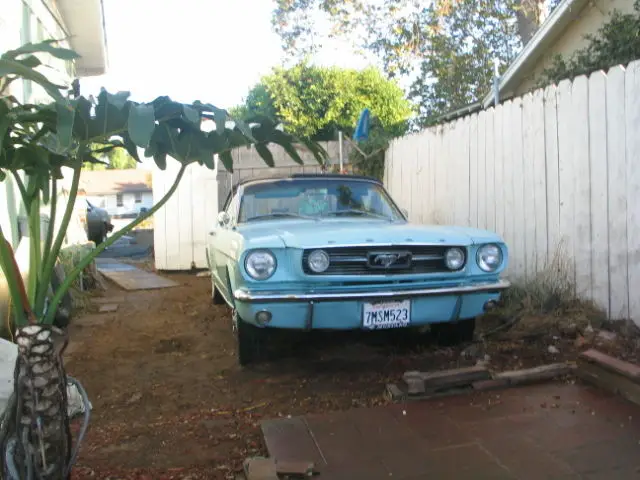 1966 Ford Mustang convertible