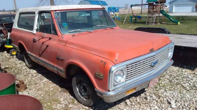 19710000 Chevrolet Blazer K5 2 wheel drive