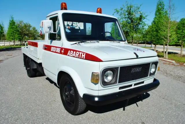 1972 Fiat Wrecker Stunning Example 4-Speed Diesel Rare Find