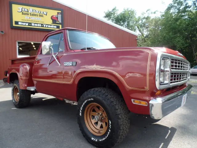 1979 Dodge Power Wagon Power Wagon Warlock II 4x4 Truck