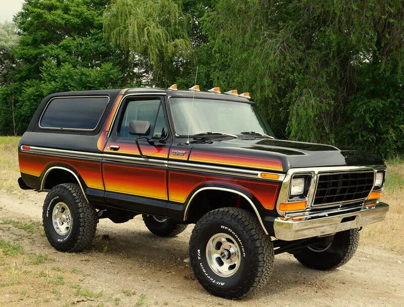 1979 Ford Bronco Factory Free Wheelin