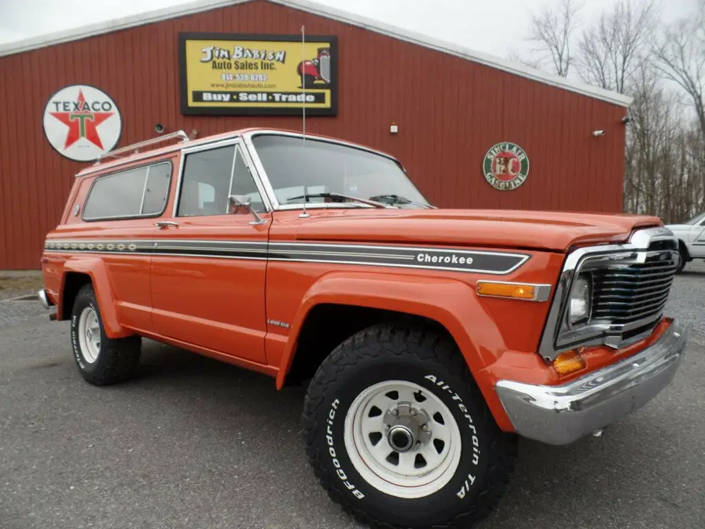 1979 Jeep Cherokee S Wide Trac 2-door