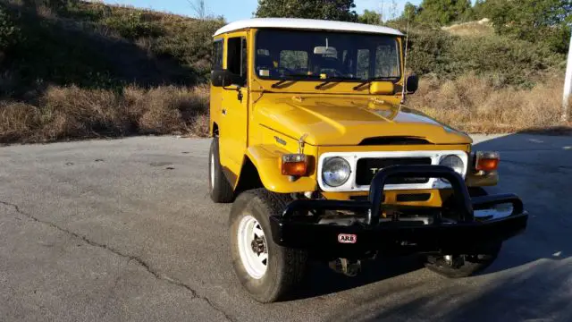 Rare 1982 Toyota BJ42 LX Landcruiser W/upgrade Toyota 13B-T Turbo ...