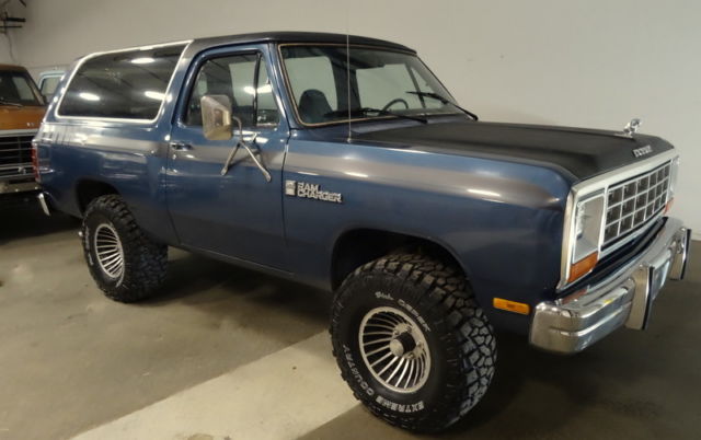 1985 Dodge Ramcharger RamCharger Custom