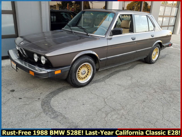 1988 BMW 5-Series 528E