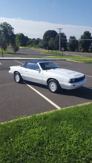 1986 Mercury Capri Convertible