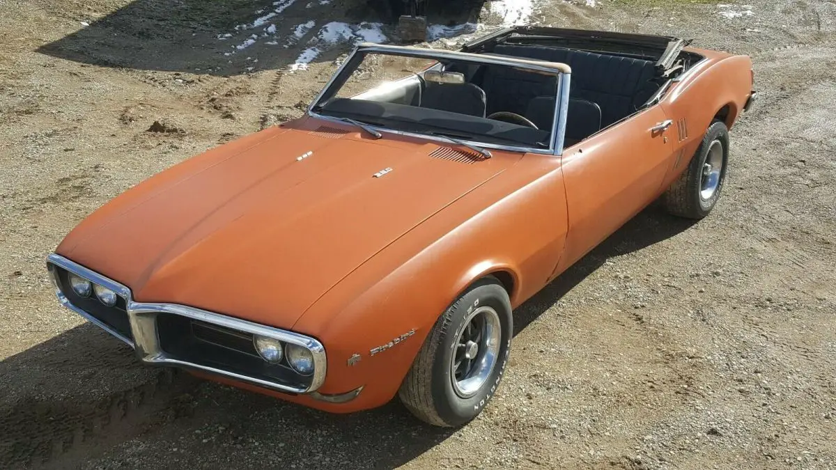 1968 Pontiac Firebird Convertible